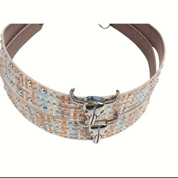 3 × $20 One Hat Band for Cowboy, Fedona & Panama Hats Band, Replacement Hat Belt - Picture 5 of 8